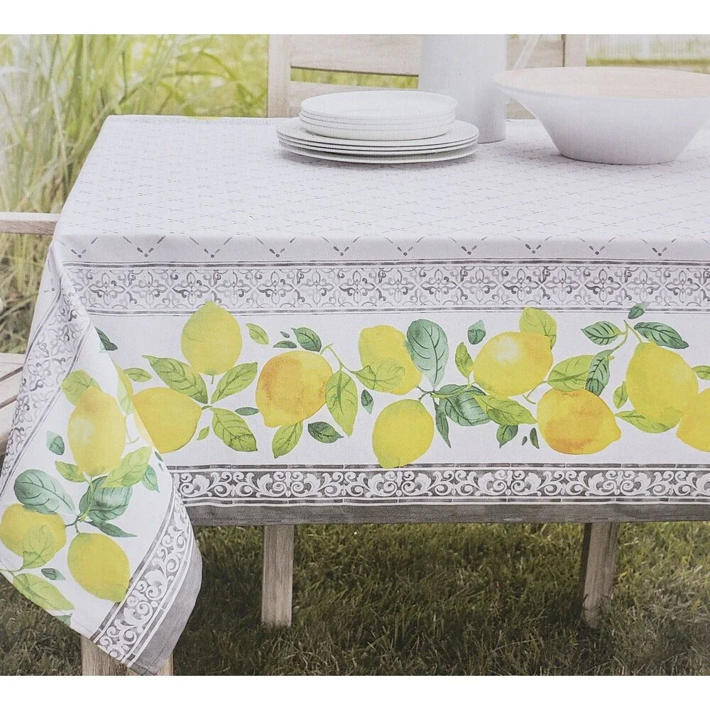 Printed Fabric Tablecloth 60